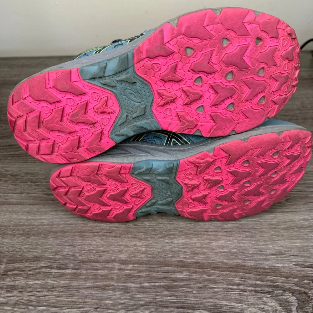 ASICS Gel Venture 8 Wide Women's Running Shoes Teal Pink Size 9‎ Wide